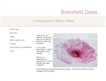 Tablet Screenshot of bransfield-glass.com